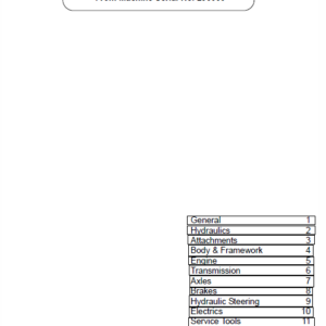 JCB 3CX, 4CX Backhoe Loader Service Repair Manual (SN 290000 - 400000)