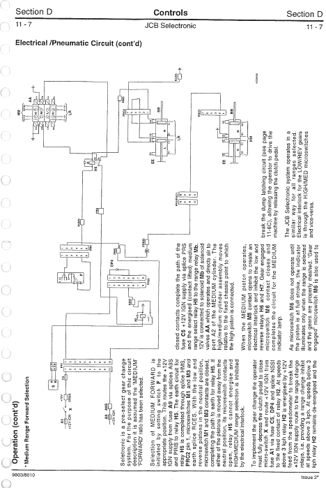 JCB 1115, 1115S, 1125, 1135 Fastrac Service Manual