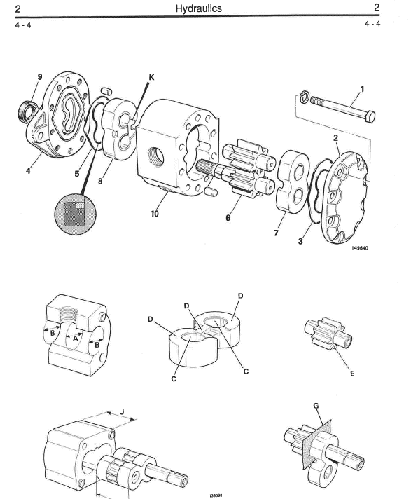 JCB 700 Series Articulated Dump Truck Service Manual