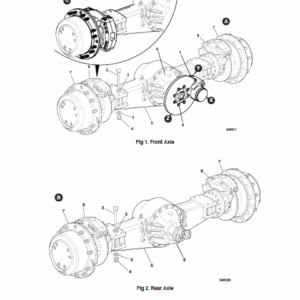 JCB 714, 718 Articulated Dump Truck Service Manual