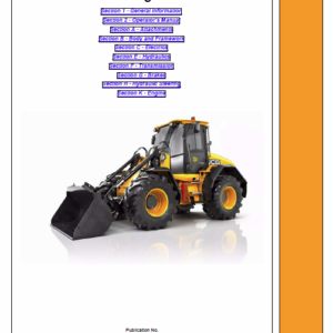 JCB 418S Wheeled Loader Shovel Service Manual