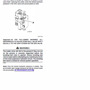 JCB 418S Wheeled Loader Shovel Service Manual