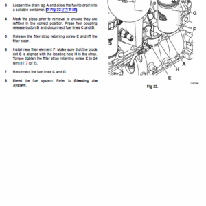 JCB TM310 Wheeled Loader Shovel Service Manual