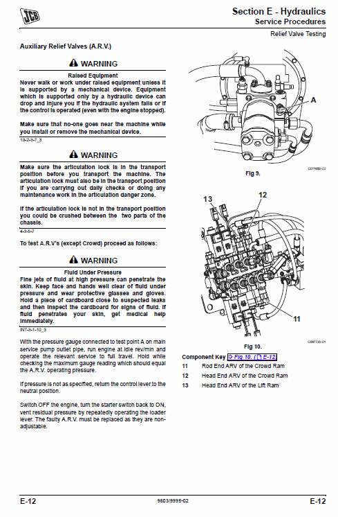 JCB TM180, TM220 Wheeled Loader Service Manual