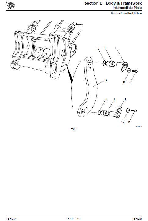 JCB 427, 437, 457 T4i Wheeled Loader Shovel Service Manual