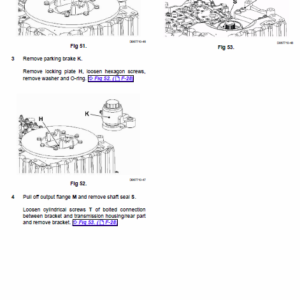 JCB 422ZX Wheeled Loader Shovel Service Manual