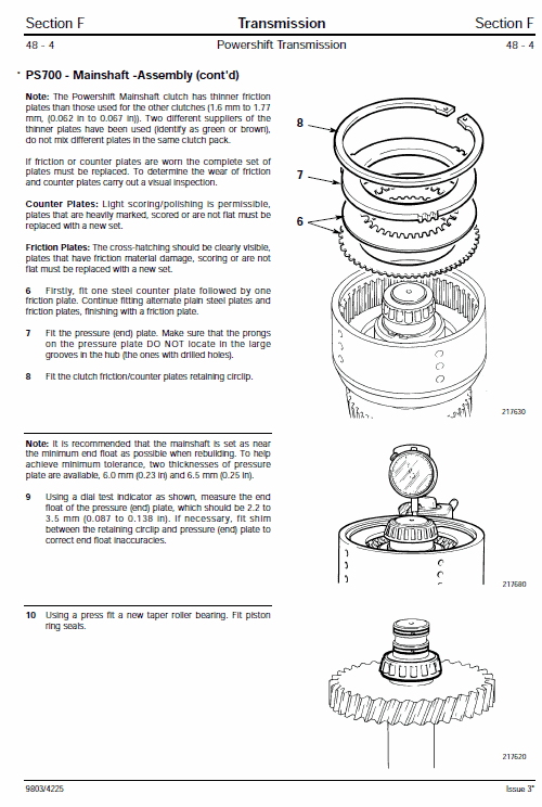 JCB TM200, TM270, TM300 Wheeled Loader Shovel Service Manual