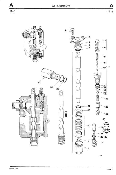 JCB 2D, 2DS, 3, 3C, 3CS, 3D, 700 Backhoe Loader Service Manual