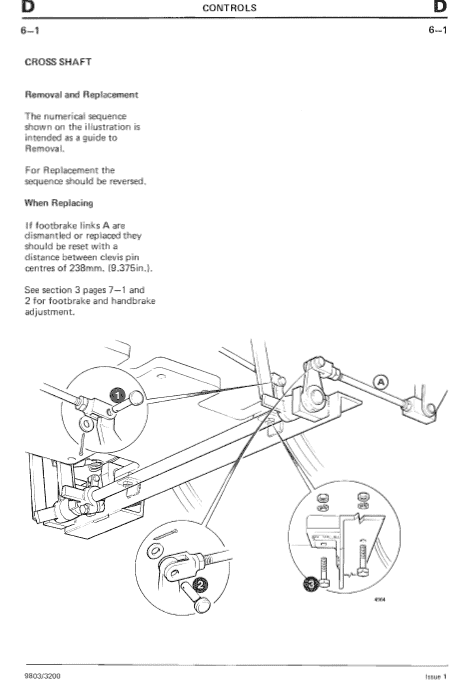 JCB 2D, 2DS, 3, 3C, 3CS, 3D, 700 Backhoe Loader Service Manual