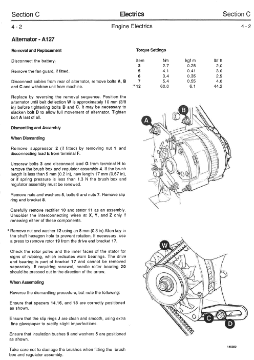 JCB 2CX Backhoe Loader Service Manual