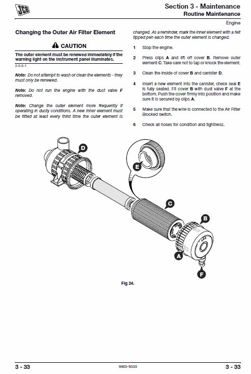 Jcb Jz140 Tracked Excavator Service Manual