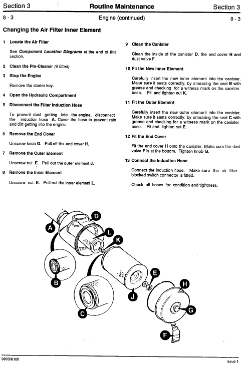 Jcb Js110, Js130, Js150lc Tracked Excavator Service Manual