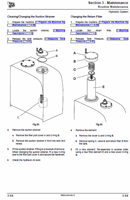 Jcb Js330 Tier 2 And Tier 3 Auto Tracked Excavator Service Manual