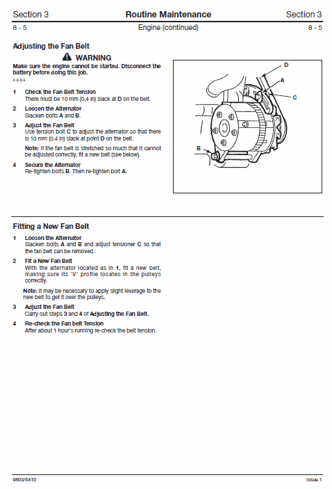 Jcb Js130, Js160 Tracked Excavator Service Manual