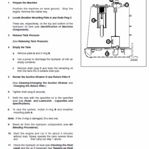 Jcb Js70 Tracked Excavator Service Manual