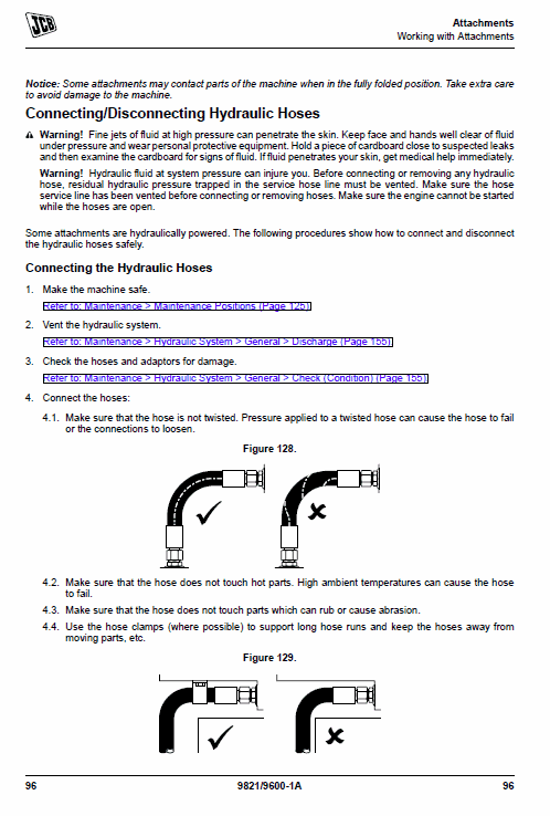 Jcb Js81 Tracked Excavator Service Manual