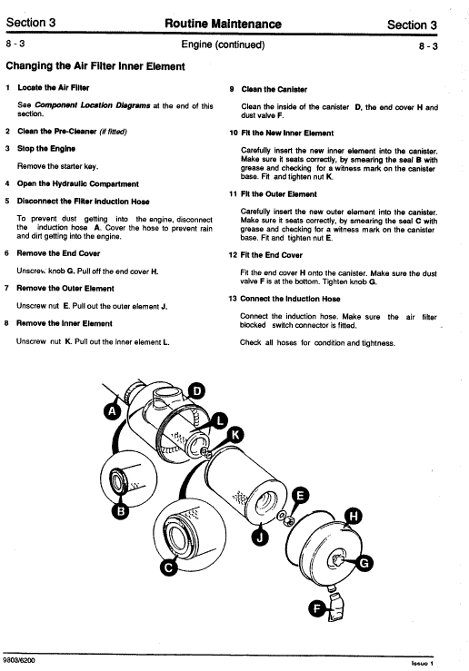 Jcb Js200lc, Js240lc, Js300lc, Js450lc Excavator Service Manual