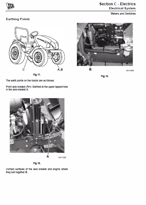 JCB 323, 327 HST Tractor Service Manual