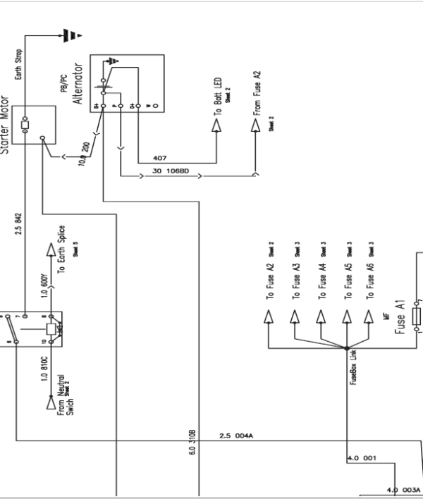 JCB Groundhog 4×4 Utility Vehicle Service Manual