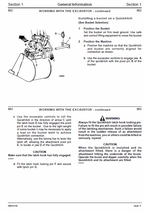 JCB 802-7, 803, 804 Plus & Super Mini Excavator Service Manual