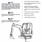 JCB 8013, 8015, 8017, 8018 Mini Excavator Service Manual