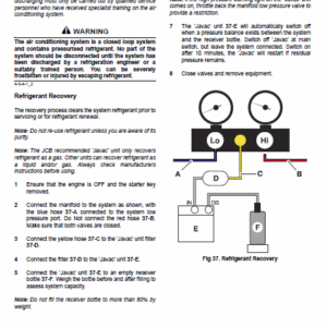 JCB Midi CX Backhoe Loader Service Manual