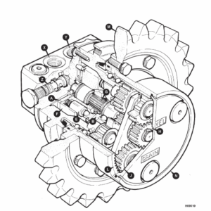 JCB 801.4, 801.5, 801.6 Mini Excavator Service Manual