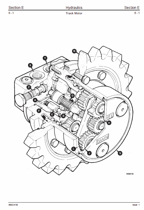 JCB 801.4, 801.5, 801.6 Mini Excavator Service Manual