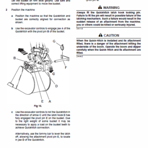 JCB 8085 Midi Excavator Service Manual