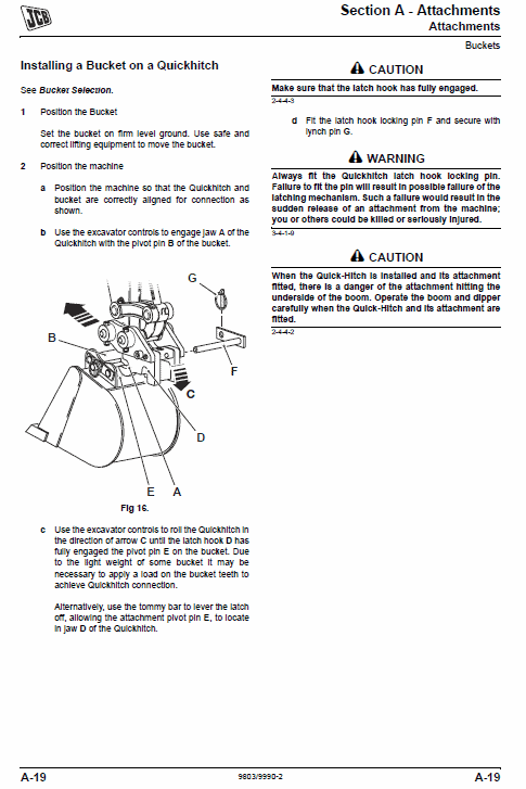 JCB 8085 Midi Excavator Service Manual