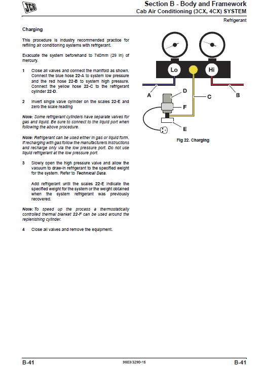 JCB 3C, 3CX, 4CX Backhoe Loader Service Manual (See Serial)