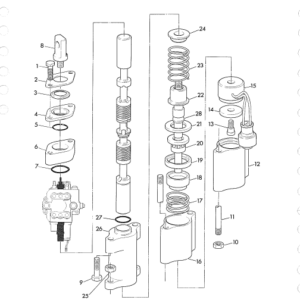 JCB 410, 412, 415, 420, 425, 430 Wheeled Loader Service Manual