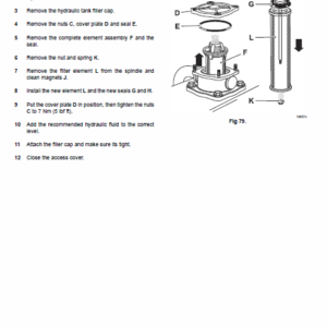 JCB 446, 456 Wheeled Loader Shovel Service Manual