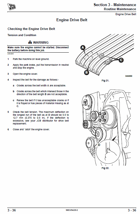 JCB 434S Wheeled Loader Shovel Service Manual