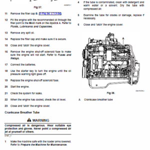 JCB 427, 437, 457 T4i Wheeled Loader Shovel Service Manual