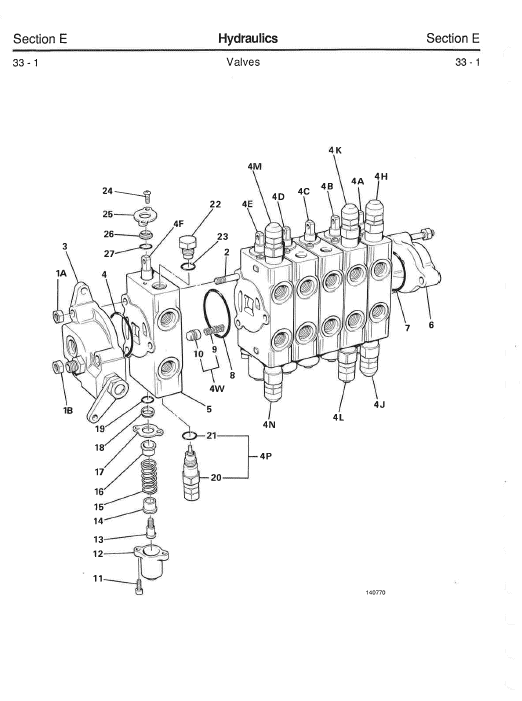 JCB 2CX Backhoe Loader Service Manual