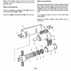 Jcb 926 930 940, B Rtfl Rough Terrain Fork Lift Service Manual