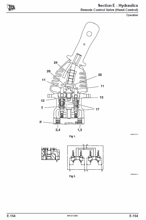 Jcb Js240, Js260, Js330, Js360 Tier 4 Tracked Excavator Service Manual