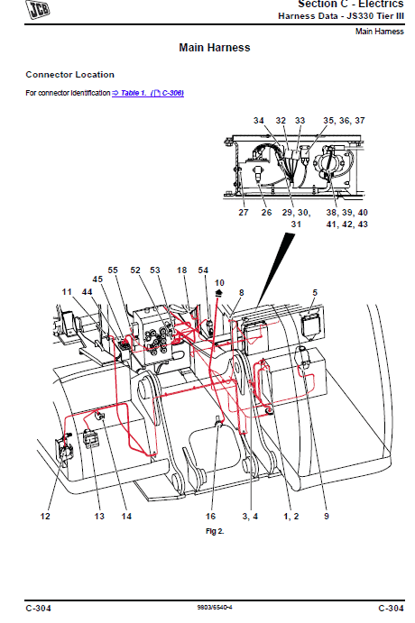 Jcb Js330 Tier 2 And Tier 3 Auto Tracked Excavator Service Manual