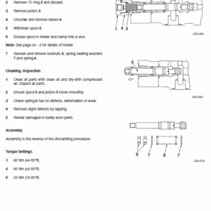 Jcb Js130, Js160 Tracked Excavator Service Manual