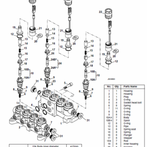 Jcb Js200, Js210, Js220, Js220, Js240, Js260 Tracked Excavator Service Manual