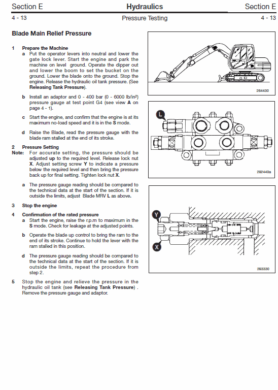 Jcb Js70 Tracked Excavator Service Manual