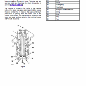 Jcb Js120 Tracked Excavator Service Manual