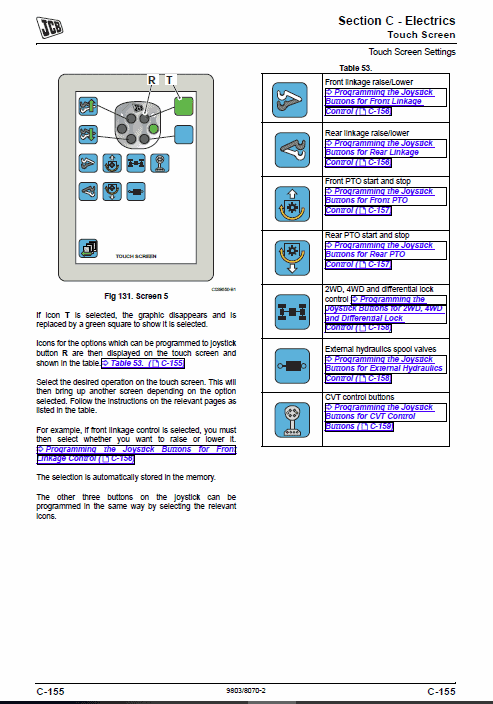 JCB 8250 Fastrac Service Manual