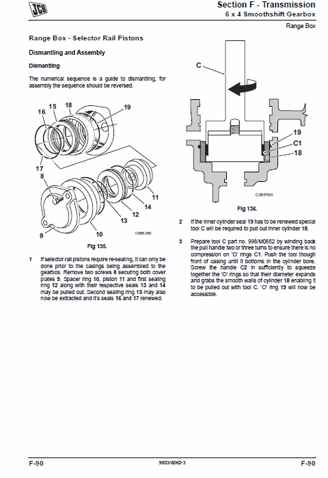 JCB 7000 Series Fastrac Service Manual