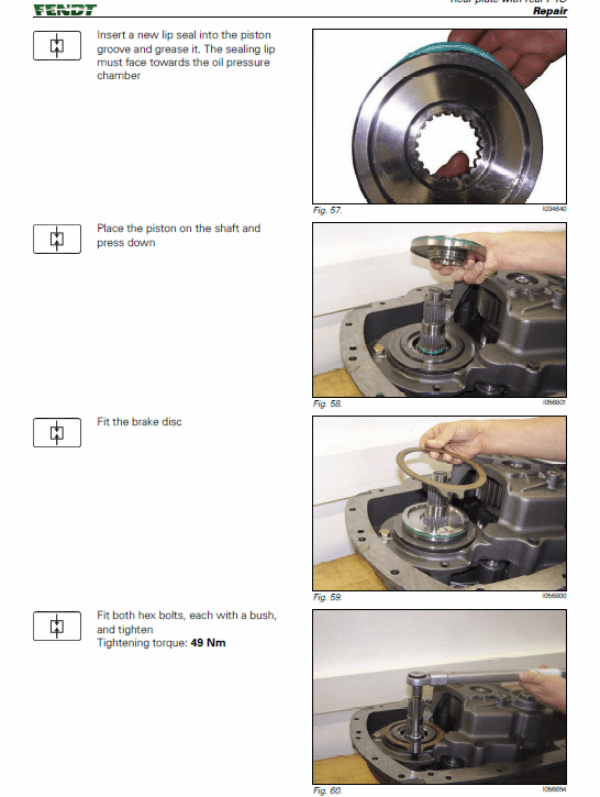 JCB AGCO OEM Transmission ML180 T702 Manual