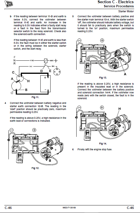 JCB 210S, 212S, 210SL Backhoe Service Manual