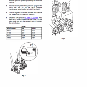 JCB 8040ZTS, 8045ZTS, 8050ZTS, 8055ZTS Mini Excavator Service Manual