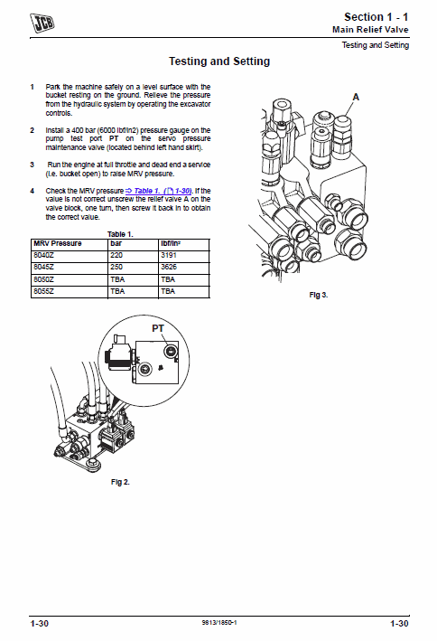 JCB 8040ZTS, 8045ZTS, 8050ZTS, 8055ZTS Mini Excavator Service Manual