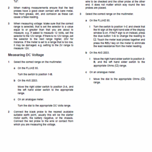 JCB 85Z-1, 86C-1 Midi Excavator Service Manual